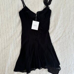 NIA "Amore" dress in black XS (NWT)